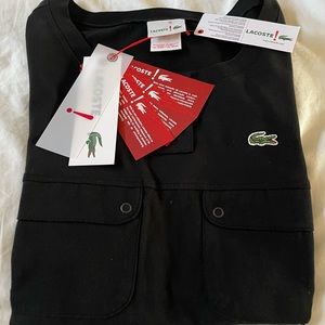 LACOSTE Woman’s 100% Pima Cotton Tee NWT!